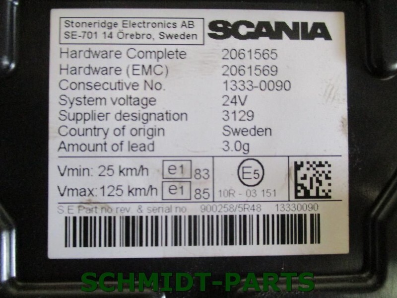 Scania 2061565 Instrumentenpaneel R 420 - Panel de instrumentos pour Camion: photos 2 Scania 2061565 Instrumentenpaneel R 420 - Panel de instrumentos pour Camion: photos 2