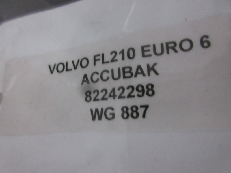 Volvo 82242298//20947987 ACCUBAK VOLVO FL 210 EURO 6 - Frame/ Châssis pour Camion: photos 5 Volvo 82242298//20947987 ACCUBAK VOLVO FL 210 EURO 6 - Frame/ Châssis pour Camion: photos 5