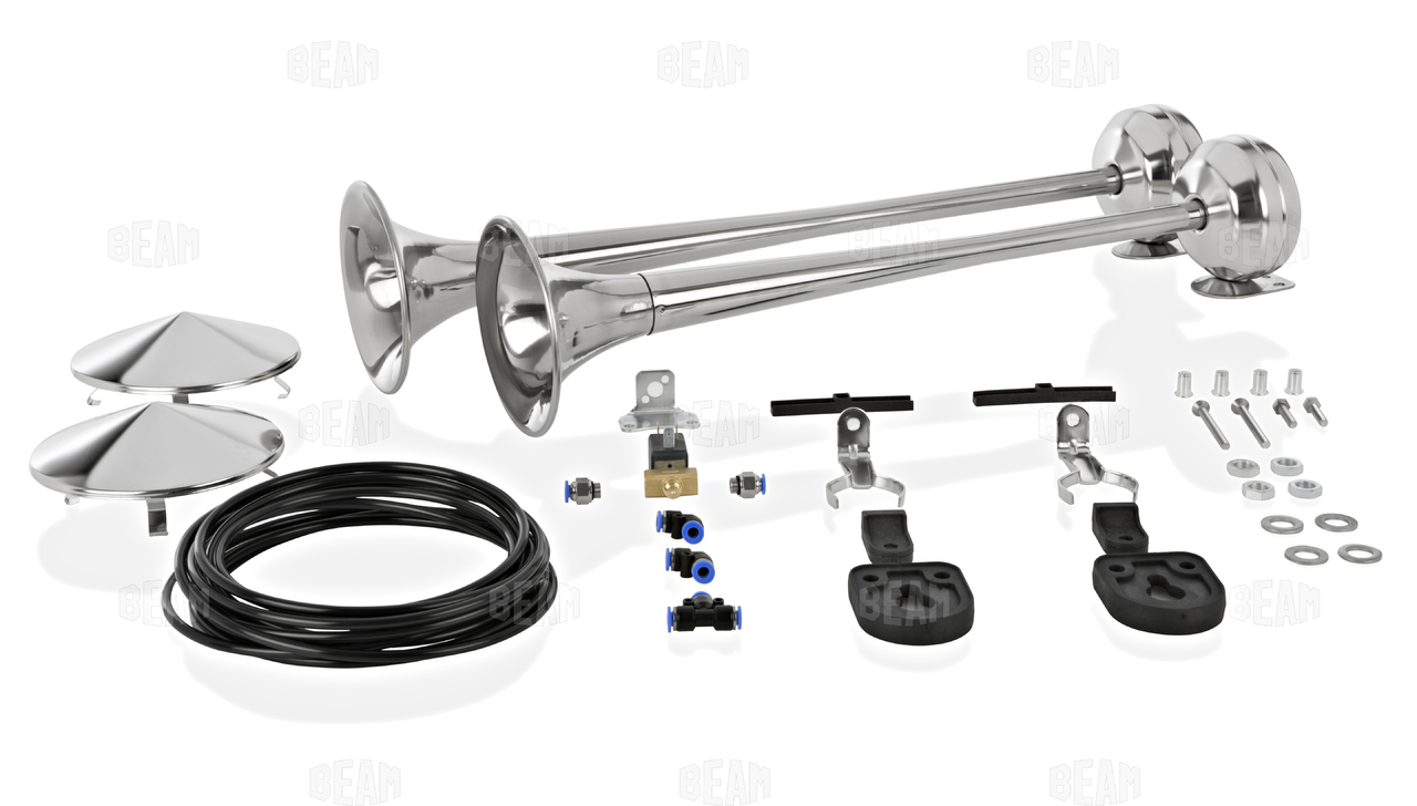 Beam Drucklufthorn Set 65/70cm - Pièce universelle pour Camion: photos 2 Beam Drucklufthorn Set 65/70cm - Pièce universelle pour Camion: photos 2