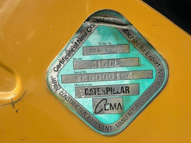 Caterpillar 315DL Material Handler - Pelle sur chenille: photos 5 Caterpillar 315DL Material Handler - Pelle sur chenille: photos 5