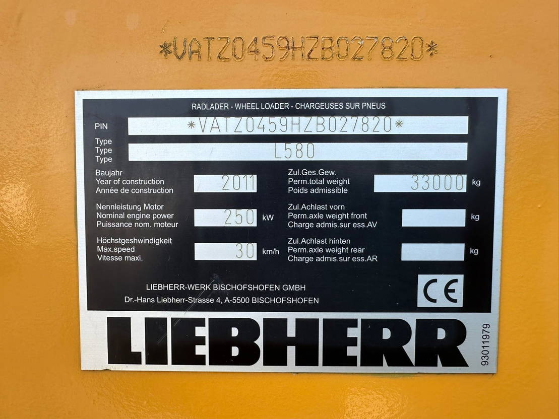 Liebherr L580 Loghandler - Chargeuse sur pneus: photos 4 Liebherr L580 Loghandler - Chargeuse sur pneus: photos 4