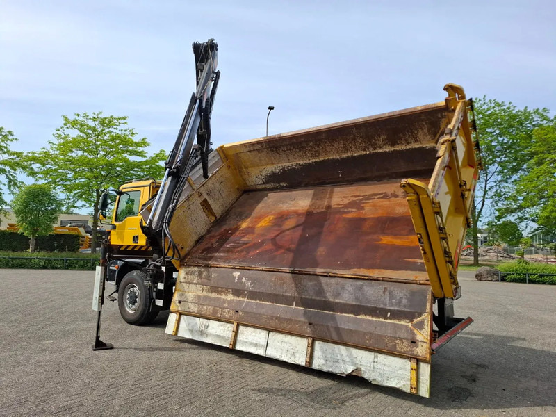 MAN TGM 18.250 / 4X4 / NL TRUCK / TUV:30-04-2026 / 118783 KM / HMF 1110 K2 / ROTATOR / GOOD TYRES / FULL-STEEL / DRUM BRAKES / MANUA - Camion benne, Camion grue: photos 5 MAN TGM 18.250 / 4X4 / NL TRUCK / TUV:30-04-2026 / 118783 KM / HMF 1110 K2 / ROTATOR / GOOD TYRES / FULL-STEEL / DRUM BRAKES / MANUA - Camion benne, Camion grue: photos 5