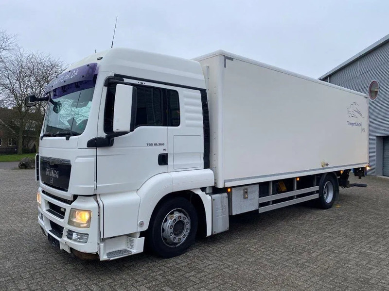 MAN TGS18.360 / HEATED BOX / FULL-AIR / PLATFORM / ONLY:392217 KM / MANUAL / EURO-4 / 2008 - Camion fourgon: photos 1 MAN TGS18.360 / HEATED BOX / FULL-AIR / PLATFORM / ONLY:392217 KM / MANUAL / EURO-4 / 2008 - Camion fourgon: photos 1