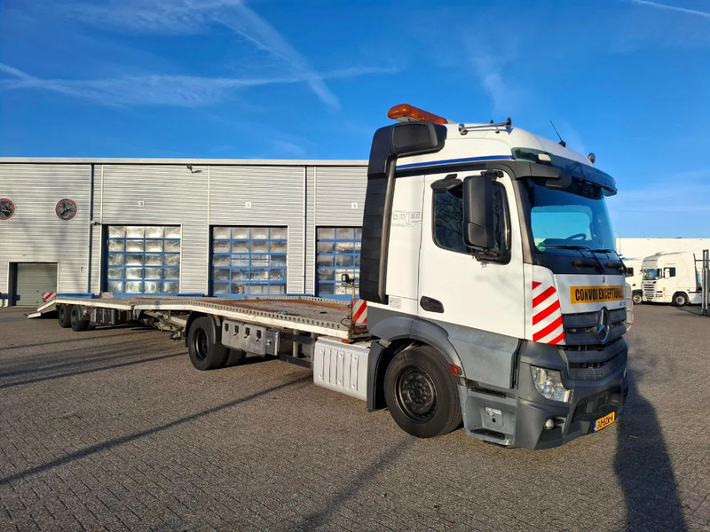Mercedes-Benz Actros 1842 / NL TRUCK / CAR CARRIER COMBINATION / 1XWINCH / FRANZ MERSCH / GALVANIZED / SMART TACHO / AUTOMATIC / EURO-5 / 2012 - Camion porte-voitures: photos 2 Mercedes-Benz Actros 1842 / NL TRUCK / CAR CARRIER COMBINATION / 1XWINCH / FRANZ MERSCH / GALVANIZED / SMART TACHO / AUTOMATIC / EURO-5 / 2012 - Camion porte-voitures: photos 2