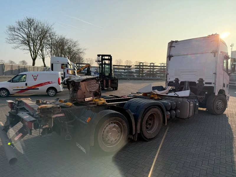 Scania NGS R450 / RETARDER / 6X2 / LIFT+LENKASCHE / GERMAN TRUCK / FULL AIR / 476439 KM / AUTOMATIC / EURO-6 / 2022 - Camion porte-conteneur/ Caisse mobile: photos 4 Scania NGS R450 / RETARDER / 6X2 / LIFT+LENKASCHE / GERMAN TRUCK / FULL AIR / 476439 KM / AUTOMATIC / EURO-6 / 2022 - Camion porte-conteneur/ Caisse mobile: photos 4