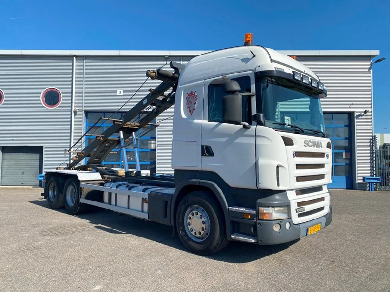 Scania R480 / RETARDER / NL TRUCK / TUV:12-02-2026 / NCH 24 TON CABLE / LIFT AXLE / NAVI / AUTOMATIC / EURO-5 / 2008 - Camion - système de câble: photos 2 Scania R480 / RETARDER / NL TRUCK / TUV:12-02-2026 / NCH 24 TON CABLE / LIFT AXLE / NAVI / AUTOMATIC / EURO-5 / 2008 - Camion - système de câble: photos 2