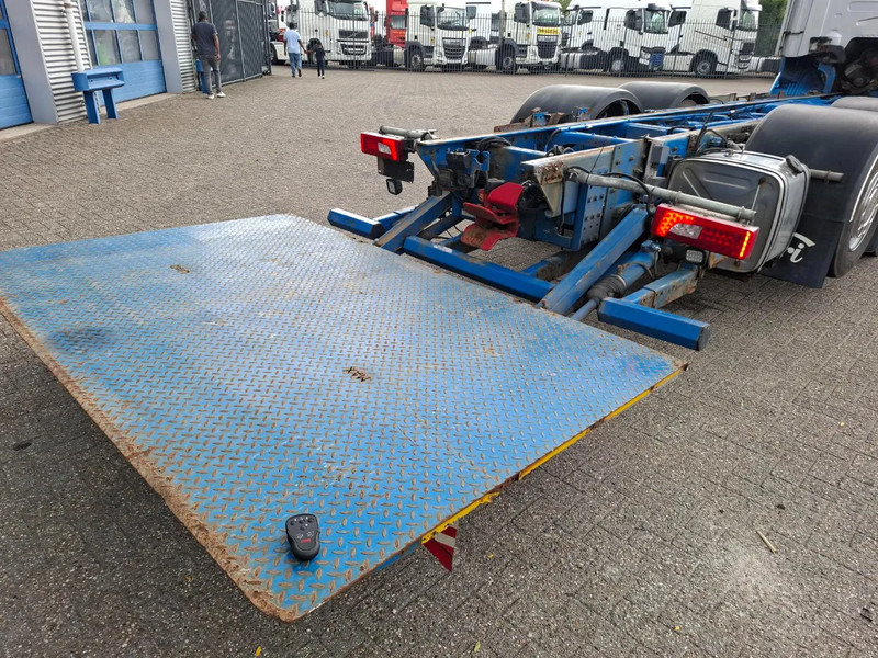Châssis cabine Scania R580 V8 / RETARDER / LIFT+LENKACHSE / FULL-AIR / PLATFORM 2000 KG / LEATHER / AIRCO / AUTOMATIC / EURO-6 / 2014: photos 10