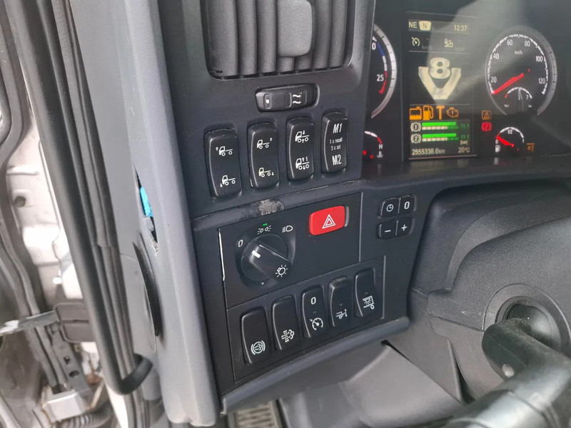 Châssis cabine Scania R580 V8 / RETARDER / LIFT+LENKACHSE / FULL-AIR / PLATFORM 2000 KG / LEATHER / AIRCO / AUTOMATIC / EURO-6 / 2014: photos 20