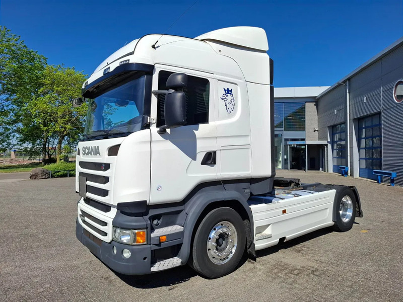 Scania R490 / RETARDER / HYDRAULICS / ALCOA / 2XBED / FRIDGE / AUTOMATIC / EURO-6 / 2014 - Tracteur routier: photos 1 Scania R490 / RETARDER / HYDRAULICS / ALCOA / 2XBED / FRIDGE / AUTOMATIC / EURO-6 / 2014 - Tracteur routier: photos 1