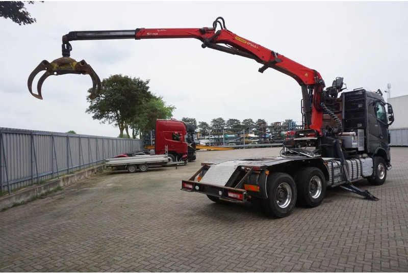 Camion grumier, Camion grue Volvo FH16-750 / ENGINE RUNNING / 6x4 / RETARDER / BIG AXLE / VEB+ / PALFINGER FD250 / EURO-6 / 2016: photos 8