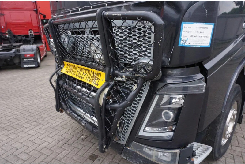 Camion grumier, Camion grue Volvo FH16-750 / ENGINE RUNNING / 6x4 / RETARDER / BIG AXLE / VEB+ / PALFINGER FD250 / EURO-6 / 2016: photos 10