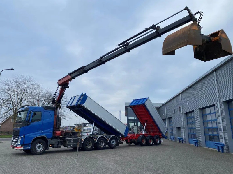 Volvo FH4-500 / HMF 3220K-RC / REMOTE / ROTATOR / 3SIDE TIPPER / DYNAMIC STEERING / ONLY:302623 KM / AUTOMATIC / EURO-6 / 2017 - Camion grue: photos 1 Volvo FH4-500 / HMF 3220K-RC / REMOTE / ROTATOR / 3SIDE TIPPER / DYNAMIC STEERING / ONLY:302623 KM / AUTOMATIC / EURO-6 / 2017 - Camion grue: photos 1