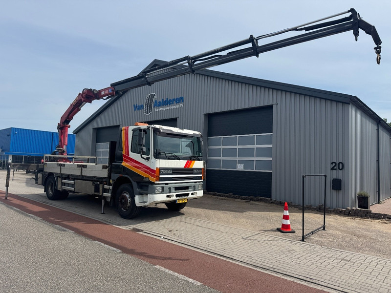 DAF CF75-250, HMF 1583 K4 + 1, Remote Control - Camion grue: photos 1 DAF CF75-250, HMF 1583 K4 + 1, Remote Control - Camion grue: photos 1