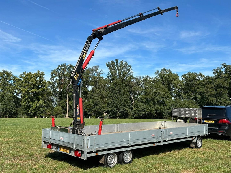 Hulco ROTA-3, Jolly GLA 2610 Crane / Kraan / Grua / Kran / Grue - Remorque plateau: photos 1 Hulco ROTA-3, Jolly GLA 2610 Crane / Kraan / Grua / Kran / Grue - Remorque plateau: photos 1