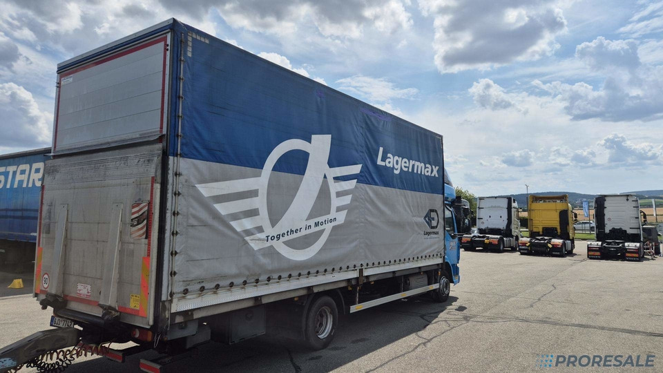 DAF LF 260 FA EURO 6 valník s plachtou + hydraulické čelo - prodejné jen s přívěsem GTS P0471Z - cena je za celou soupravu - Camion à rideaux coulissants: photos 4 DAF LF 260 FA EURO 6 valník s plachtou + hydraulické čelo - prodejné jen s přívěsem GTS P0471Z - cena je za celou soupravu - Camion à rideaux coulissants: photos 4