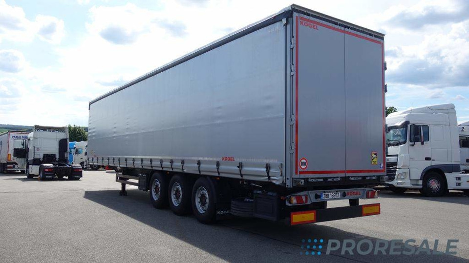 KÖGEL SN 24 CARGO - Semi-remorque rideaux coulissants: photos 3 KÖGEL SN 24 CARGO - Semi-remorque rideaux coulissants: photos 3