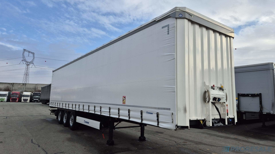 KRONE SD PROFI LINER - Semi-remorque rideaux coulissants: photos 1 KRONE SD PROFI LINER - Semi-remorque rideaux coulissants: photos 1
