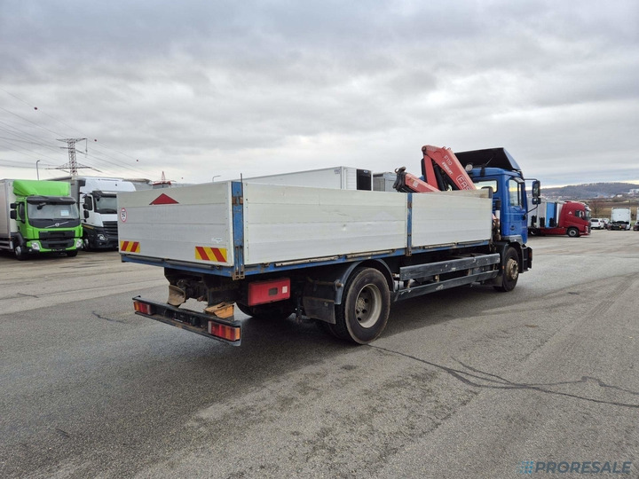 MAN ME 18.280 EURO 3 valník + hydraulická ruka FASSI F110A.23 - Camion plateau, Camion grue: photos 4 MAN ME 18.280 EURO 3 valník + hydraulická ruka FASSI F110A.23 - Camion plateau, Camion grue: photos 4