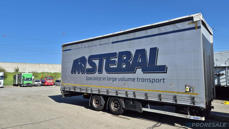 PANAV TV018M velkoobjemová souprava - prodejné jen s vozidlem MB ACTROS MB0320Z - cena je za celou soupravu - Camion à rideaux coulissants: photos 5 PANAV TV018M velkoobjemová souprava - prodejné jen s vozidlem MB ACTROS MB0320Z - cena je za celou soupravu - Camion à rideaux coulissants: photos 5