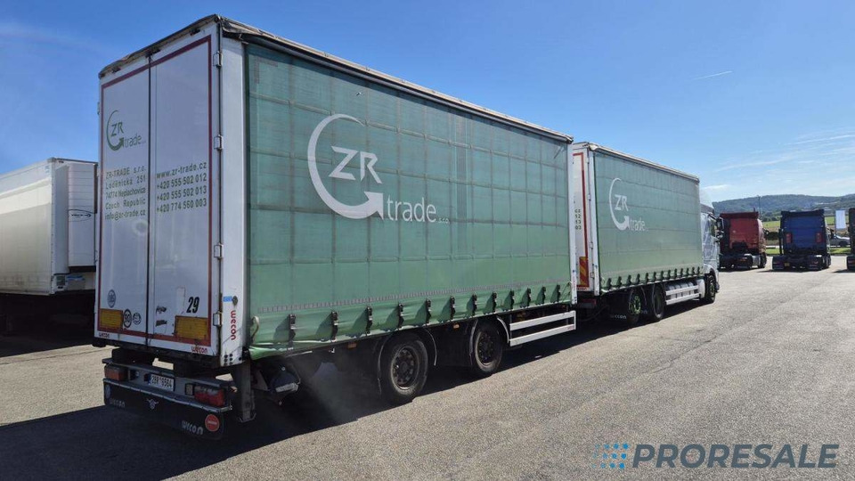 WECON PC-CP-T0111 - velkobjemová souprava - prodejné jen s vozidlem DAF D1882K - cena je za celou soupravu - Camion à rideaux coulissants: photos 1 WECON PC-CP-T0111 - velkobjemová souprava - prodejné jen s vozidlem DAF D1882K - cena je za celou soupravu - Camion à rideaux coulissants: photos 1