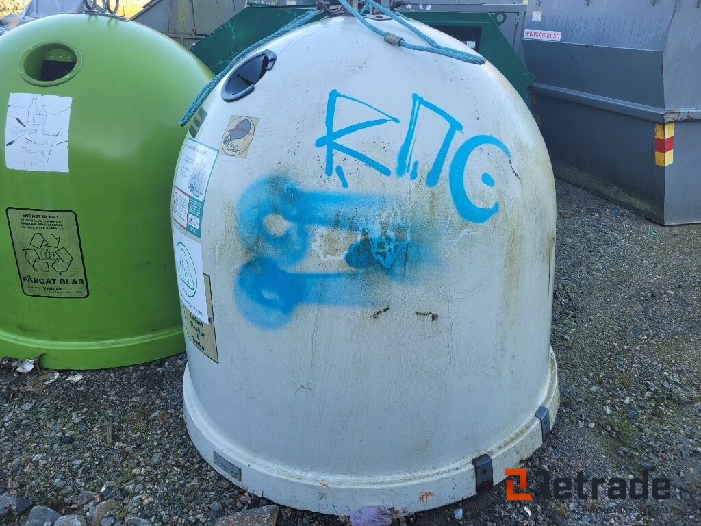 4 st behållare containers för glas , typ iglo - Autre matériel: photos 3 4 st behållare containers för glas , typ iglo - Autre matériel: photos 3