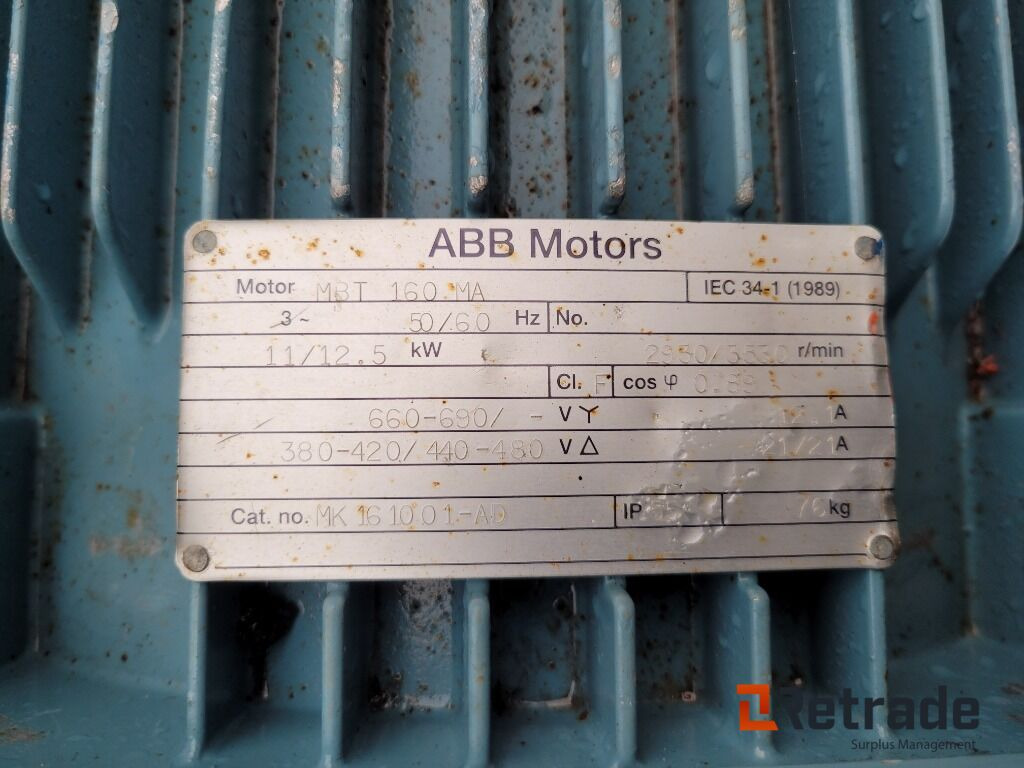 Elmotor ABB MBT 160 MA - Autre matériel: photos 5 Elmotor ABB MBT 160 MA - Autre matériel: photos 5