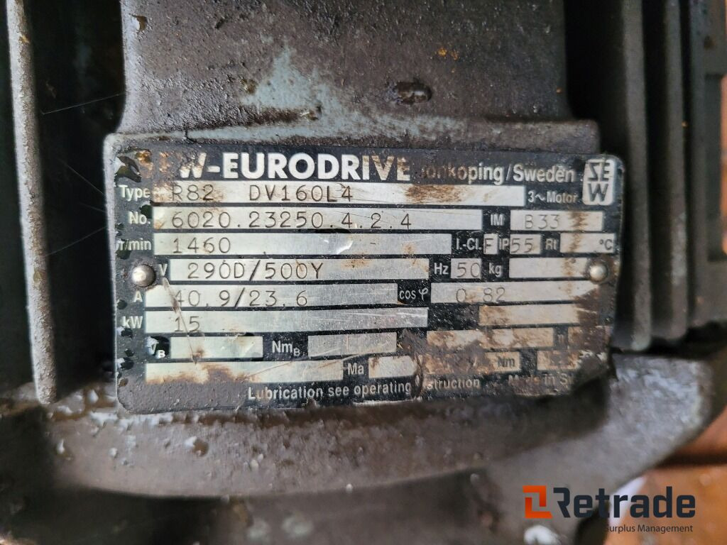 Elmotor SEW-Eurodrive RV82 DV160L4 - Autre matériel: photos 4 Elmotor SEW-Eurodrive RV82 DV160L4 - Autre matériel: photos 4