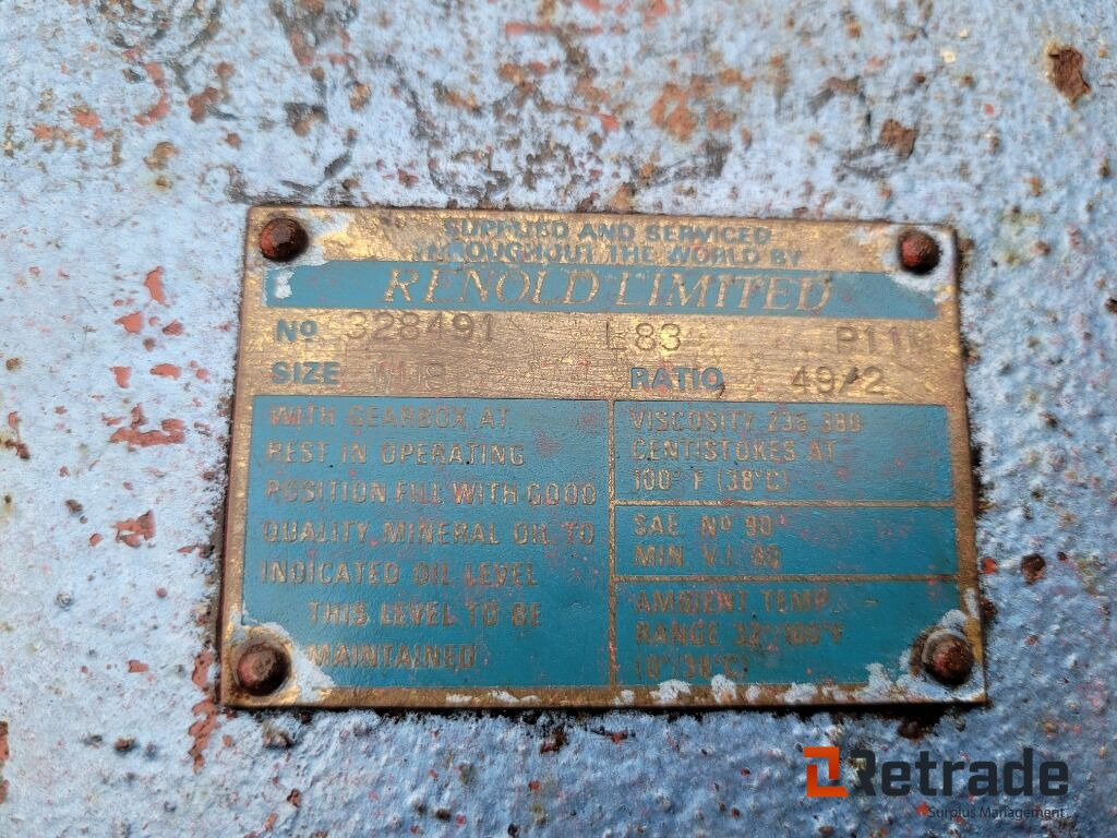 Vinkelväxel Renold Limited - Autre matériel: photos 4 Vinkelväxel Renold Limited - Autre matériel: photos 4