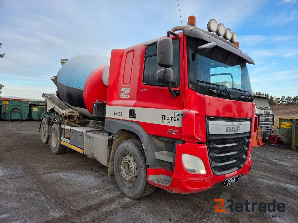 Betongbil 3-axlig Betongroterare DAF FAN CF370Y Euro 6 - Camion malaxeur: photos 3 Betongbil 3-axlig Betongroterare DAF FAN CF370Y Euro 6 - Camion malaxeur: photos 3