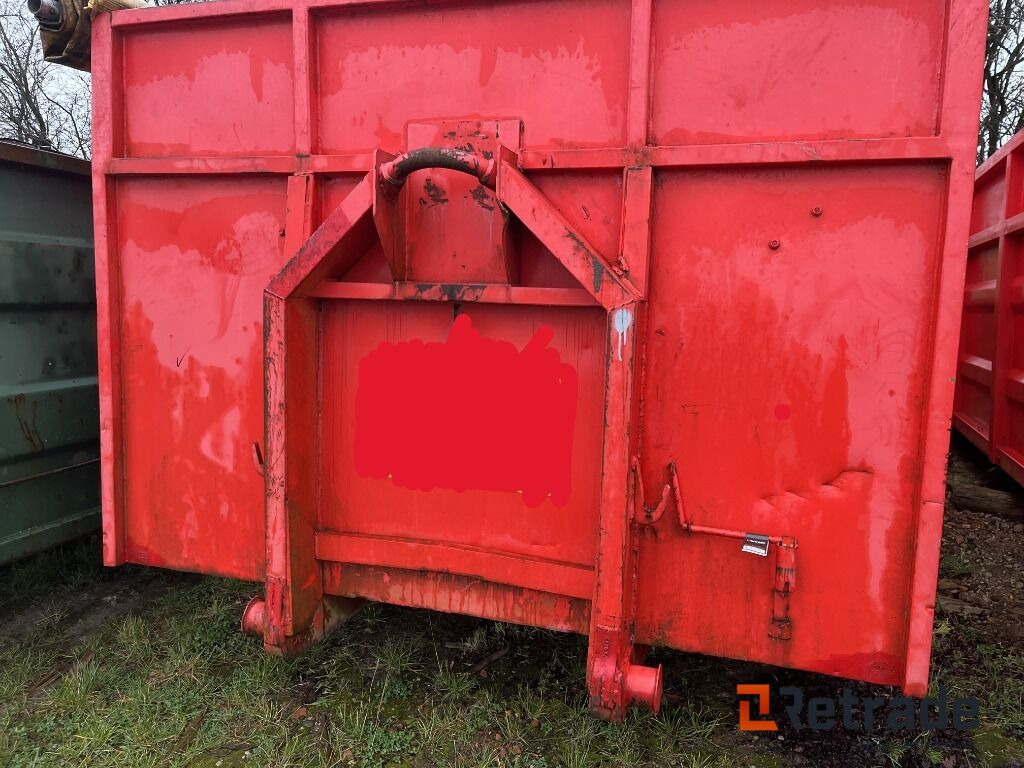 Container Container Høje sider Rød - Matériel de chantier: photos 2 Container Container Høje sider Rød - Matériel de chantier: photos 2