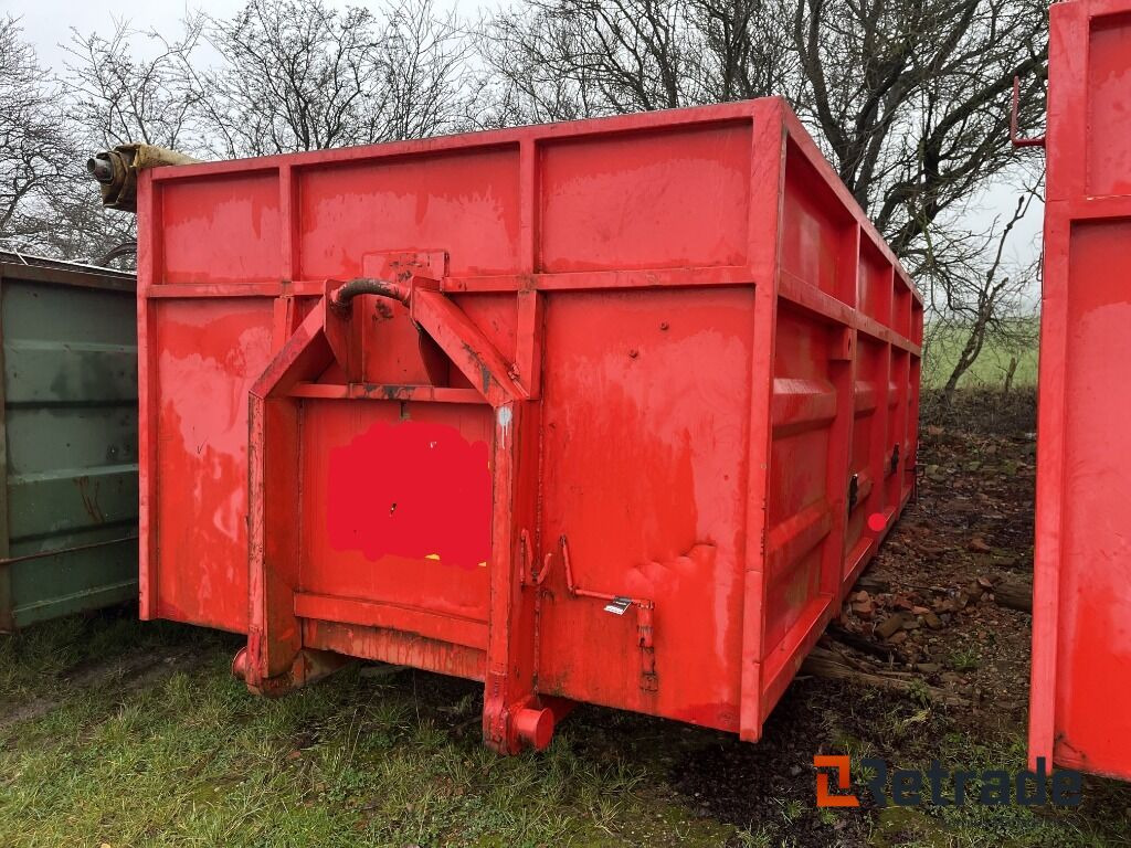 Container Container Høje sider Rød - Matériel de chantier: photos 1 Container Container Høje sider Rød - Matériel de chantier: photos 1