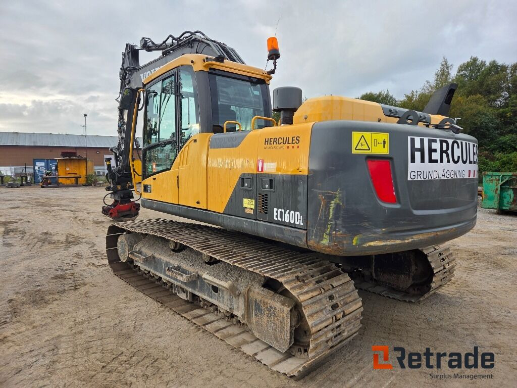Grävmaskin Volvo EC160DL - Engins de chantier: photos 5 Grävmaskin Volvo EC160DL - Engins de chantier: photos 5