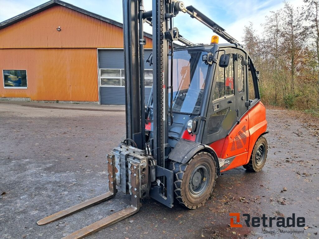 Truck Linde H45D-02 med Duplex mast og Combo-aggregator - Matériel industriel: photos 1 Truck Linde H45D-02 med Duplex mast og Combo-aggregator - Matériel industriel: photos 1