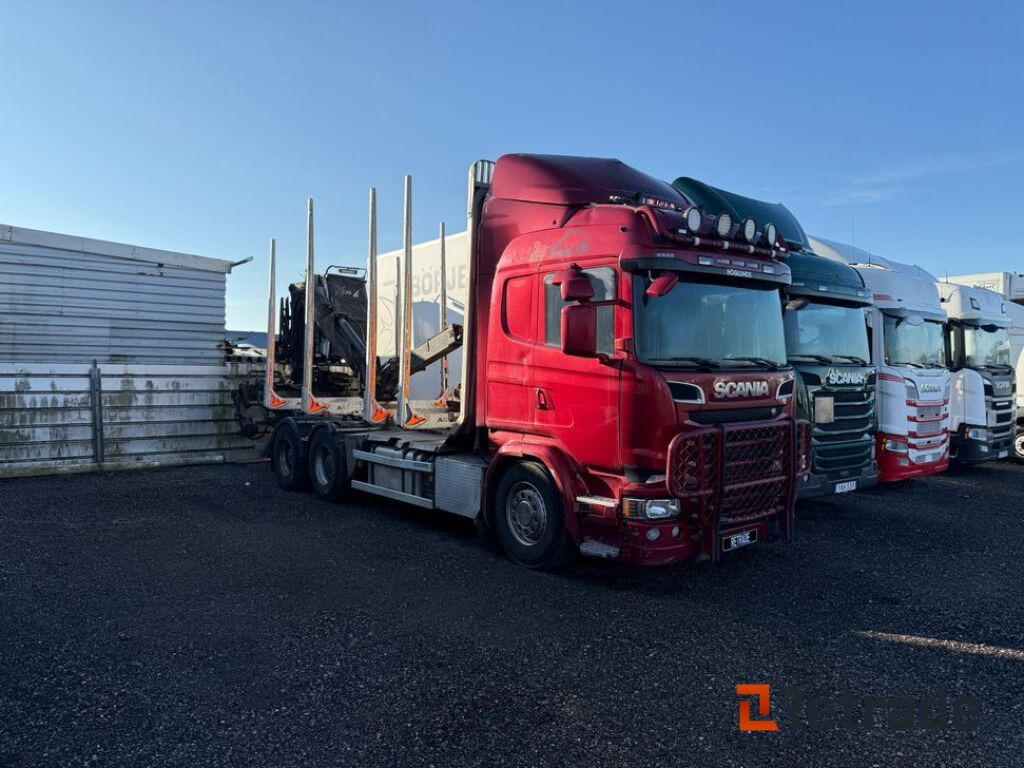 Scania R580 LB 6x4 Timmer bil/ Timber Truck - Camion grumier: photos 1 Scania R580 LB 6x4 Timmer bil/ Timber Truck - Camion grumier: photos 1