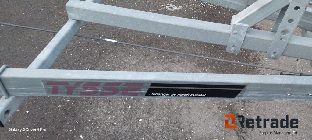 TYSSE 6257, 1300kg, 20Fot, Nesten ny! - Remorque bateau: photos 5 TYSSE 6257, 1300kg, 20Fot, Nesten ny! - Remorque bateau: photos 5
