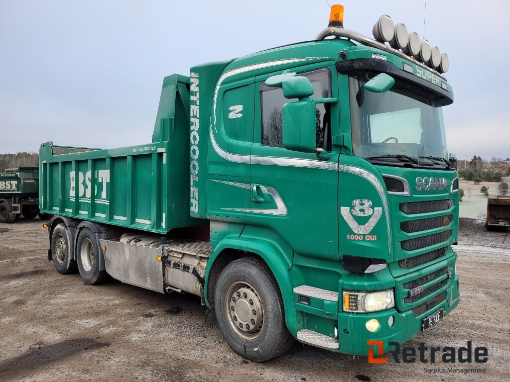 Tippbil Scania R580 V8 Euro 6 Benalu - Camion benne: photos 3 Tippbil Scania R580 V8 Euro 6 Benalu - Camion benne: photos 3