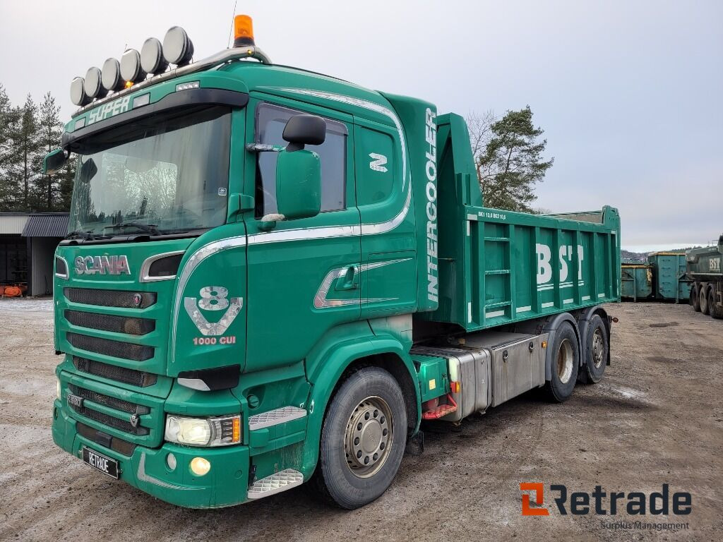 Tippbil Scania R580 V8 Euro 6 Benalu - Camion benne: photos 1 Tippbil Scania R580 V8 Euro 6 Benalu - Camion benne: photos 1