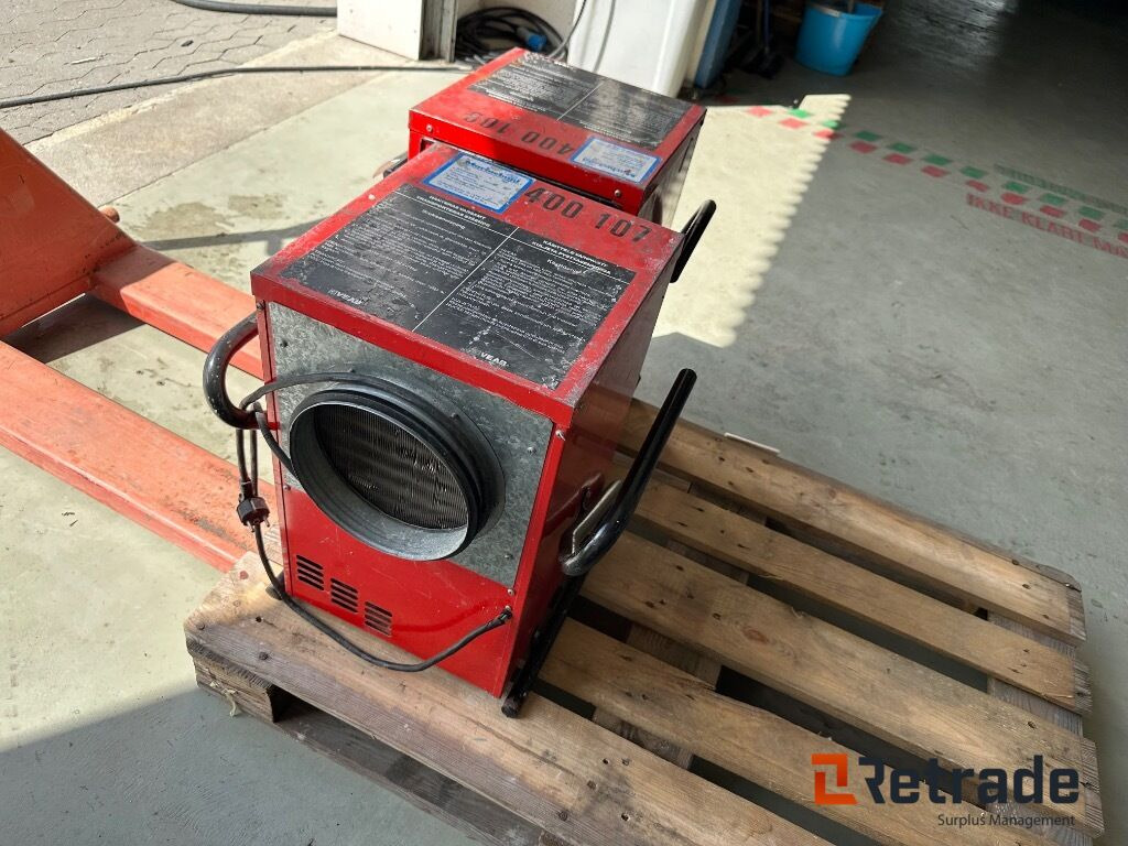 VEAB LAF40 2 stk Varme blæser - Réchauffeur de construction: photos 4 VEAB LAF40 2 stk Varme blæser - Réchauffeur de construction: photos 4