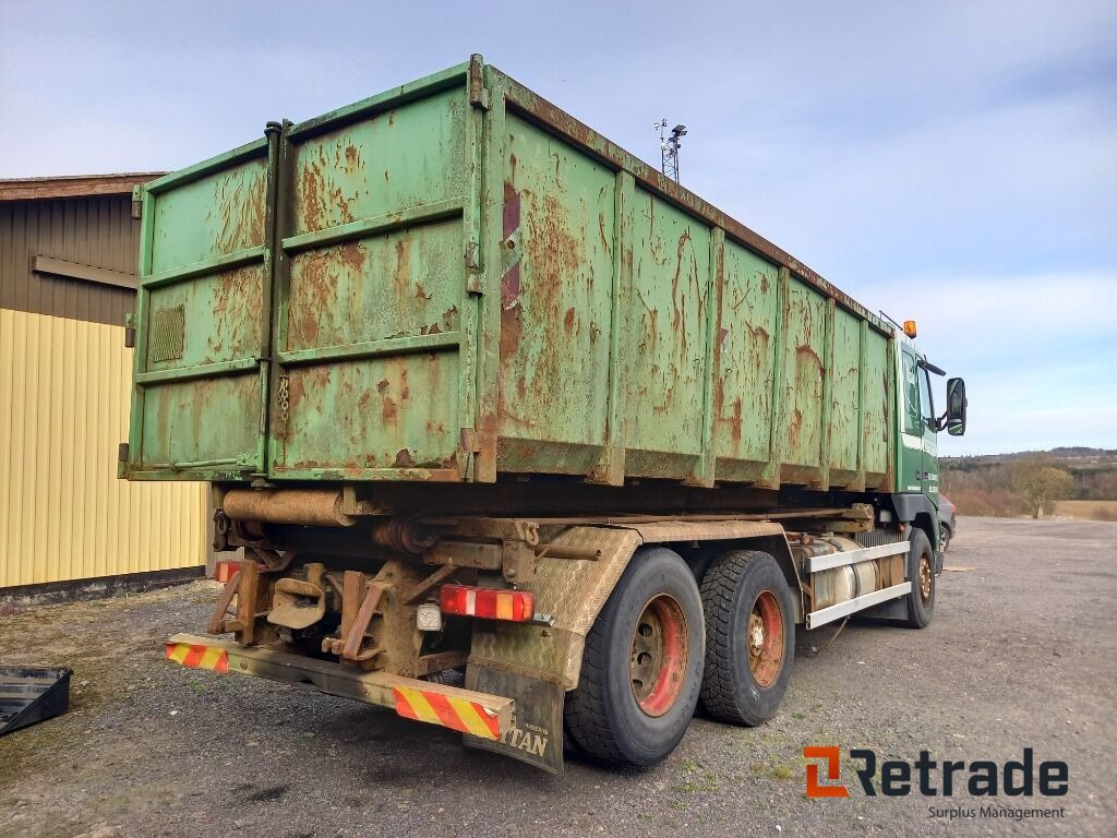 Volvo FH12,420 6x2 med container wire hejs og HMF kran. - Camion benne: photos 3 Volvo FH12,420 6x2 med container wire hejs og HMF kran. - Camion benne: photos 3