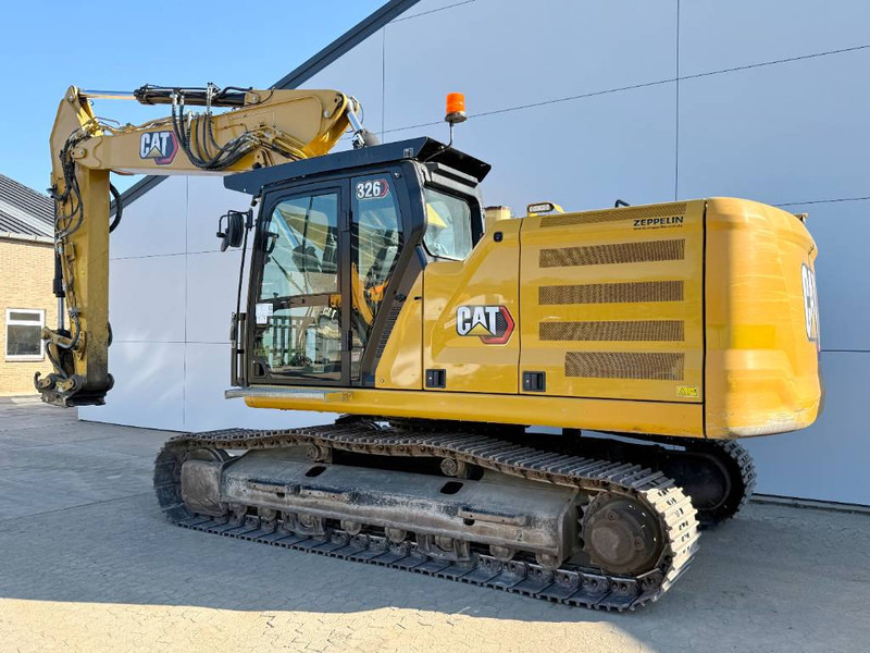 Cat 326 07A - Oilquick / Triple Boom / German Machine - Pelle sur chenille: photos 3 Cat 326 07A - Oilquick / Triple Boom / German Machine - Pelle sur chenille: photos 3