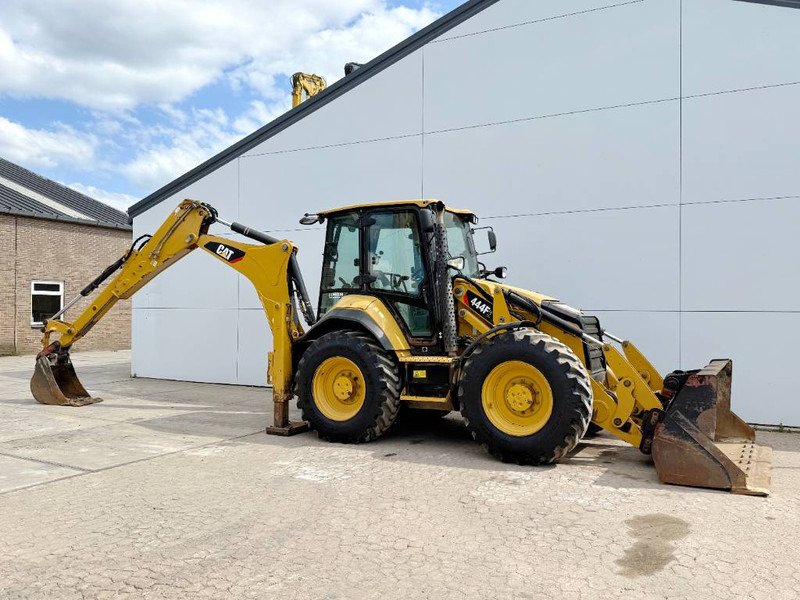 Cat 444F2 - 4x4x4 / Telescopic / Hammer Lines / AC - Tractopelle: photos 4 Cat 444F2 - 4x4x4 / Telescopic / Hammer Lines / AC - Tractopelle: photos 4