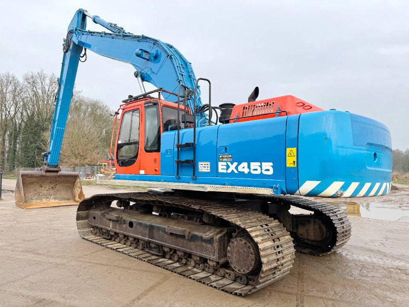 Hitachi EX455 - 16 Meter Long Reach / Dutch Machine - Pelle sur chenille: photos 2 Hitachi EX455 - 16 Meter Long Reach / Dutch Machine - Pelle sur chenille: photos 2