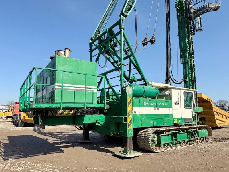 Hitachi KH150GLS-2 - 30.3m Drill / Powerpack / Hydr Tracks - Mât de battage: photos 4 Hitachi KH150GLS-2 - 30.3m Drill / Powerpack / Hydr Tracks - Mât de battage: photos 4