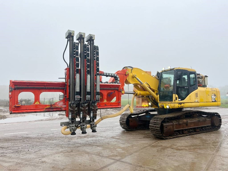 Komatsu PC290NLC-7K + Wimmer Jura Luna 3.100 Drill - Foreuse: photos 2 Komatsu PC290NLC-7K + Wimmer Jura Luna 3.100 Drill - Foreuse: photos 2
