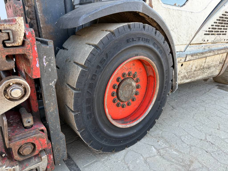 Chariot élévateur diesel Linde H35D - German Machine Side Shift Fork Positioners: photos 13