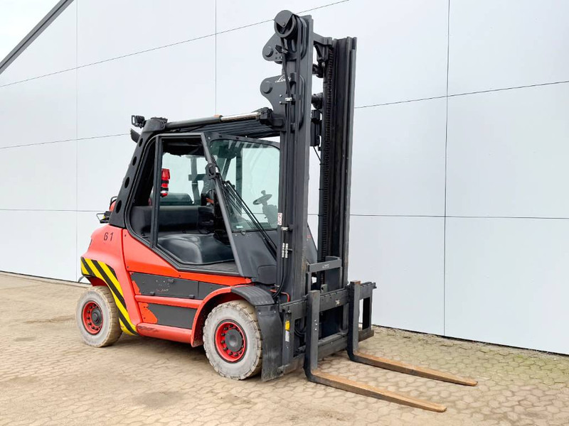 Linde H60T-03 - Side Shift / Duplex / German Machine - Chariot élévateur à gaz: photos 5 Linde H60T-03 - Side Shift / Duplex / German Machine - Chariot élévateur à gaz: photos 5