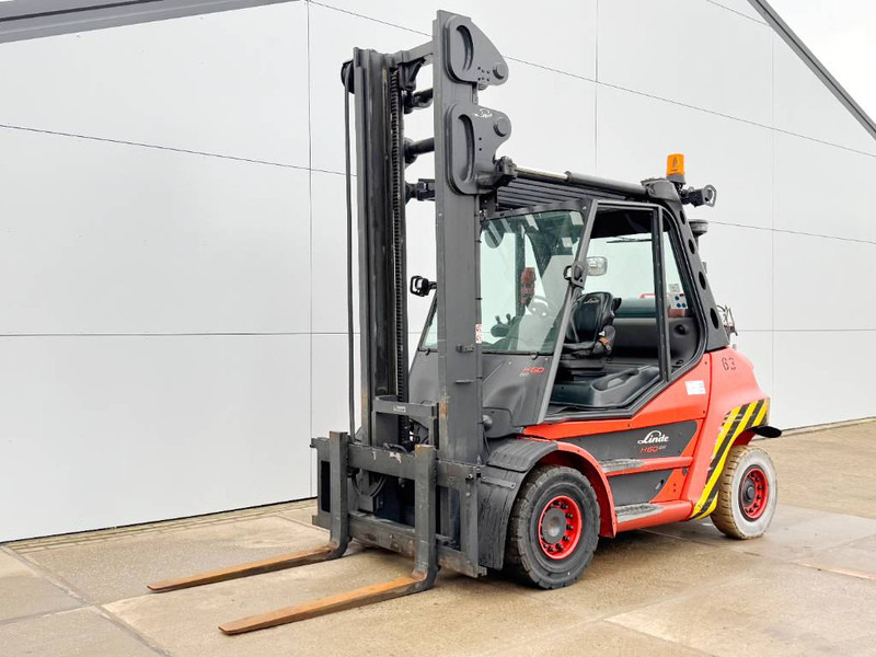 Linde H60T-03 - Side Shift / Duplex / German Machine - Chariot élévateur à gaz: photos 1 Linde H60T-03 - Side Shift / Duplex / German Machine - Chariot élévateur à gaz: photos 1