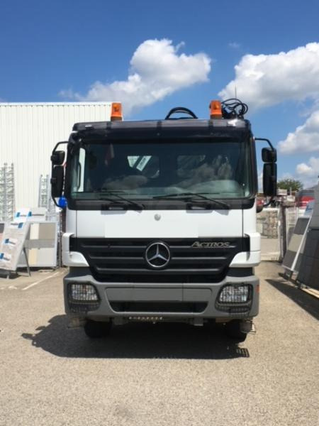 Mercedes Actros 3336 - Camion benne, Camion grue: photos 1 Mercedes Actros 3336 - Camion benne, Camion grue: photos 1