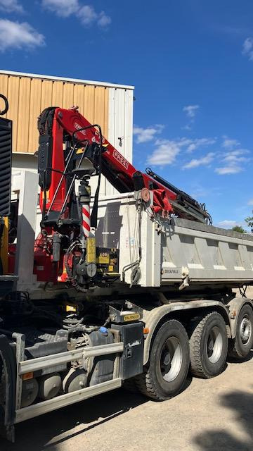 Renault Gamme T 480 - Camion benne, Camion grue: photos 2 Renault Gamme T 480 - Camion benne, Camion grue: photos 2