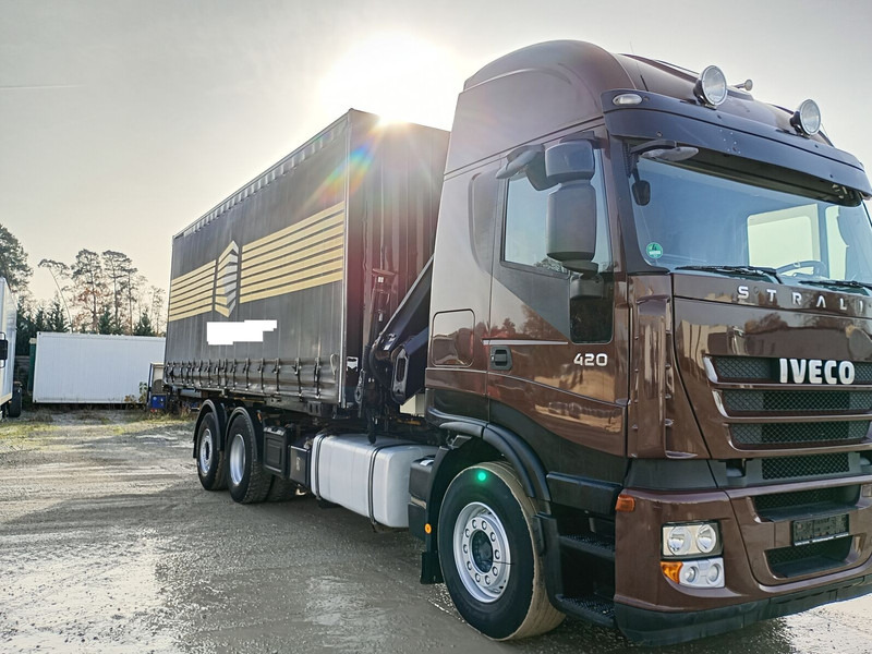 Iveco BDF AS260S42Y/ FS 6X2 AHK (9) - Camion à rideaux coulissants, Camion grue: photos 1 Iveco BDF AS260S42Y/ FS 6X2 AHK (9) - Camion à rideaux coulissants, Camion grue: photos 1
